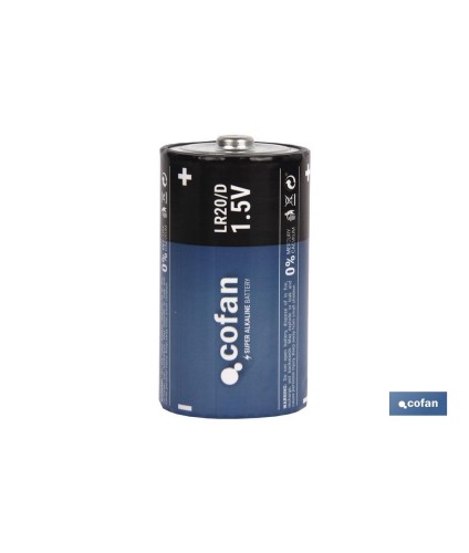 Pilas Alcalinas - LR20 D/1,5V