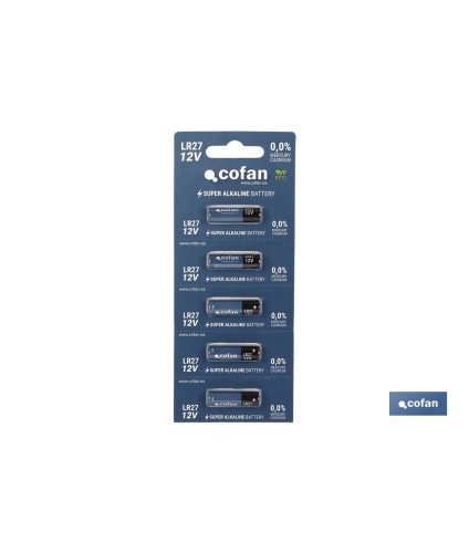Pilas Alcalinas - 27A 12V