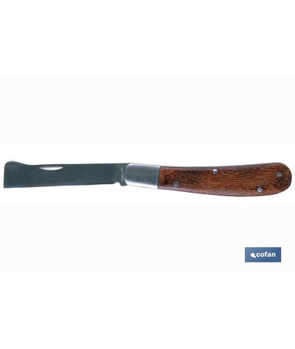 Navaja plegable | Para injertar | Fabricada en Acero inoxidable