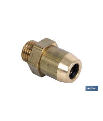 Conector Macho Pulgadas