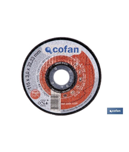 Gama profesional discos de corte