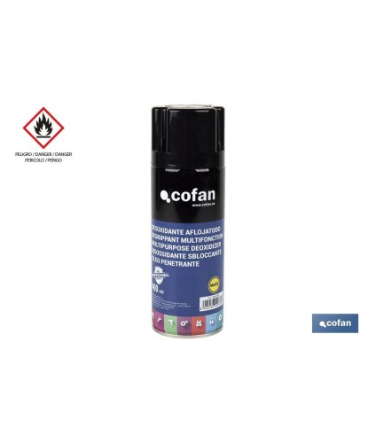 Aflojatodo desoxidante | Multiusos | Alta efectividad para aplicaciones diversas | Disulfuro de molibdeno