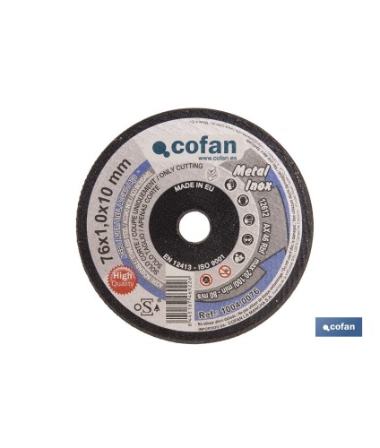 Discos Extrafinos para Acero INOX