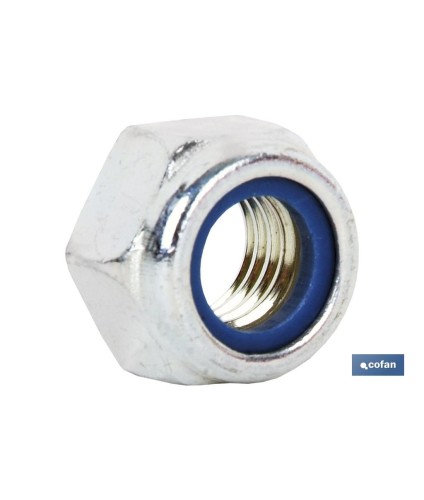 Tuercas Hexagonales Autoblocante Nylon DIN 985 Blíster Estándar
