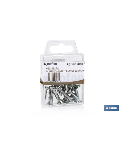 Autotaladrantes Cabeza Avellanada DIN 7504P