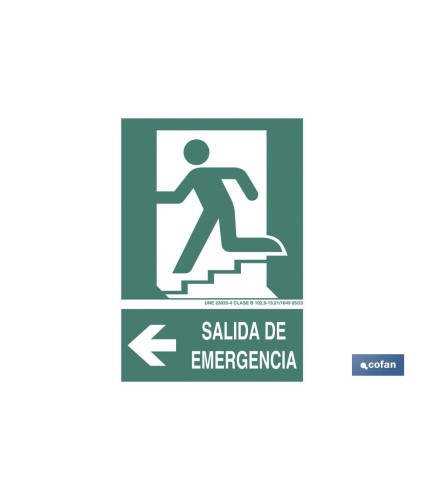 Salida de Emergencia Texto