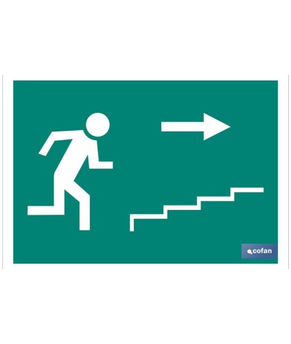 Salida Escalera derecha Subida