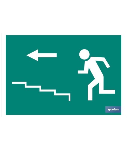 Salida Escalera izquierda Subida