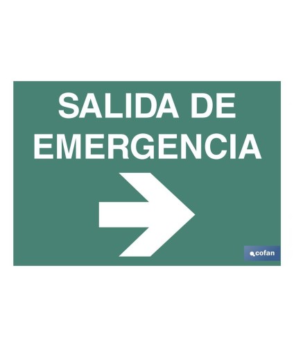 Salida de Emergencia Texto