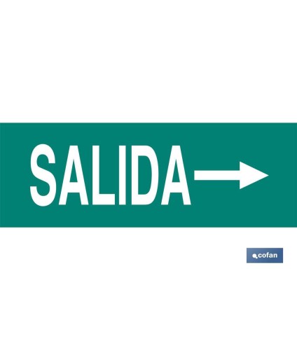 Señal Salida derecha