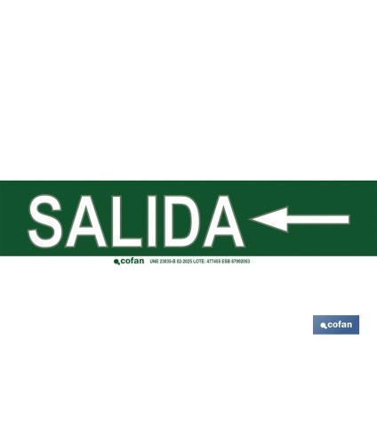 Señal Salida izquierda