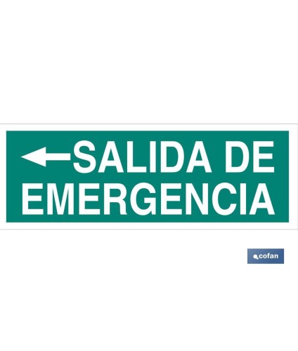 Salida de Emergencia Texto