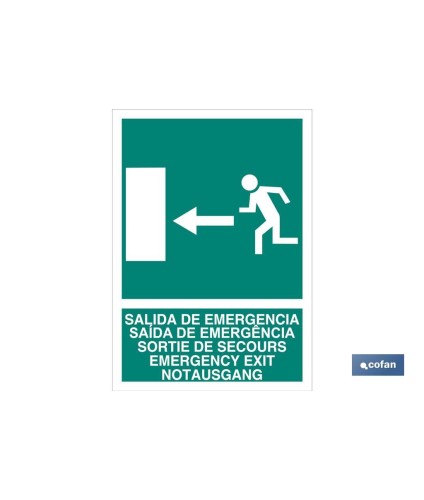 Salida de Emergencia Texto