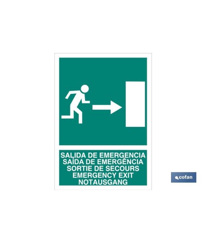 Salida de Emergencia Texto