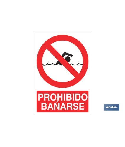 Prohibido bañarse