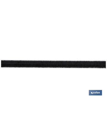 Varilla Roscada 8.8 (1m) Negro