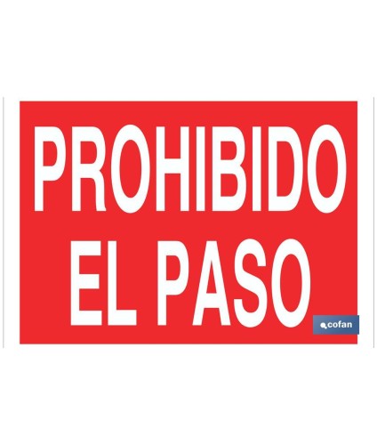 Prohibido el Paso